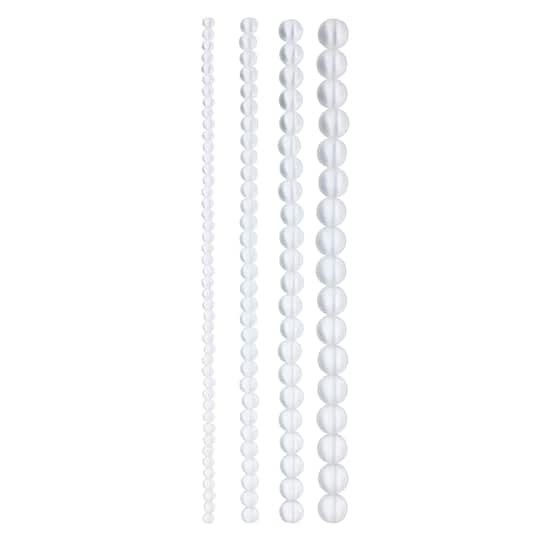 Matte Glass Round Beads by Bead Landing™